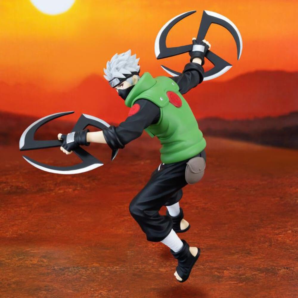 Banpresto Naruto Shippuden Hatake Kakashi Narutop99 Figure – 5.1 Inch Height