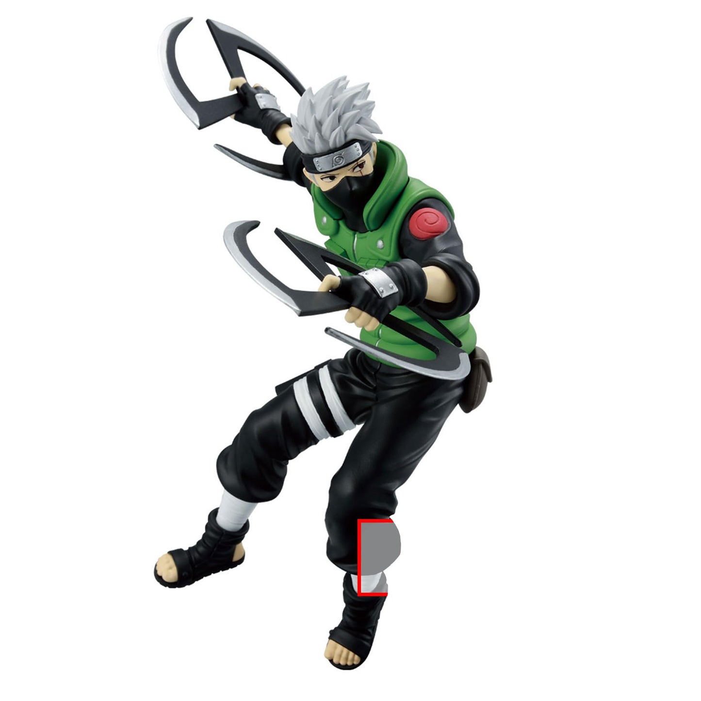 Banpresto Naruto Shippuden Hatake Kakashi Narutop99 Figure – 5.1 Inch Height