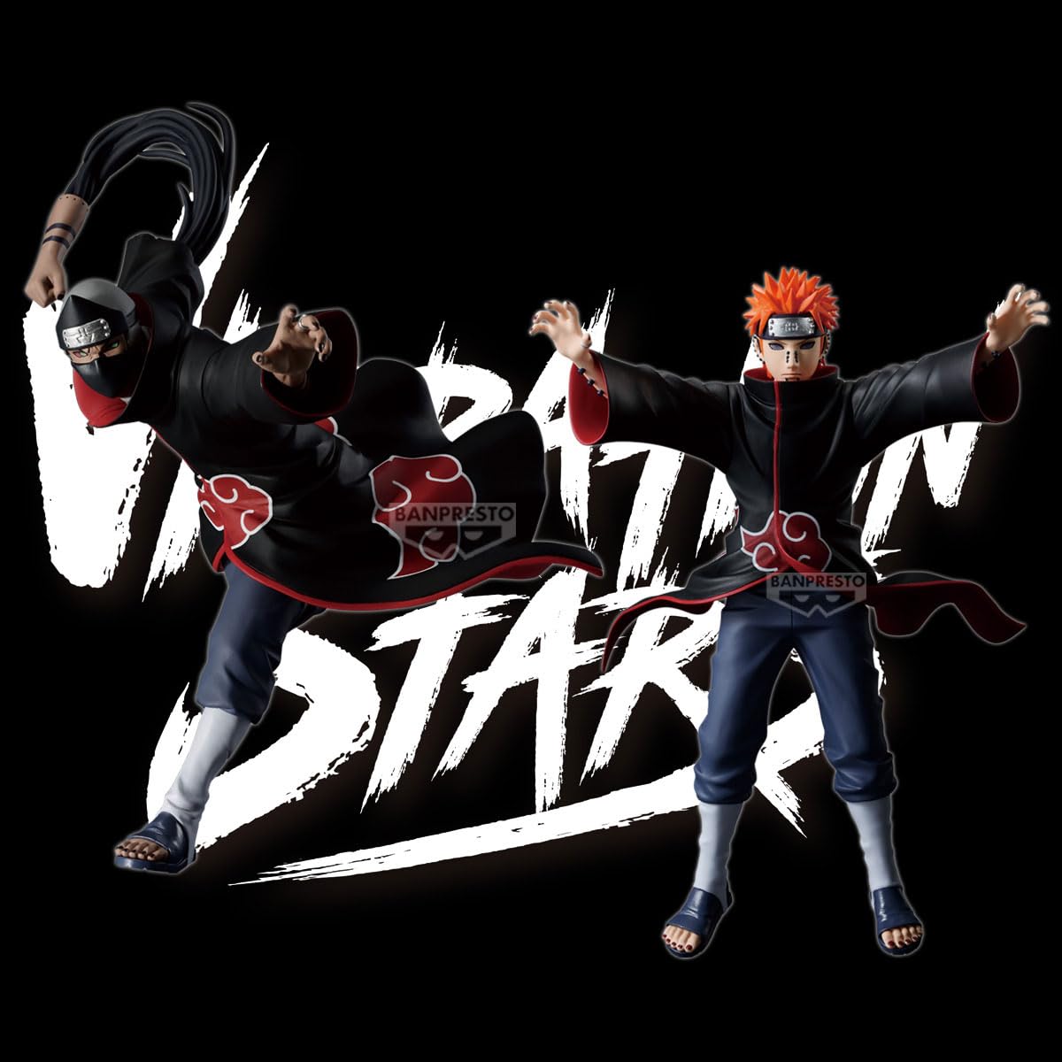 Banpresto Naruto Shippuden Kakuzu (A) – Vibration Stars Figure, 5.9-Inch Display Piece