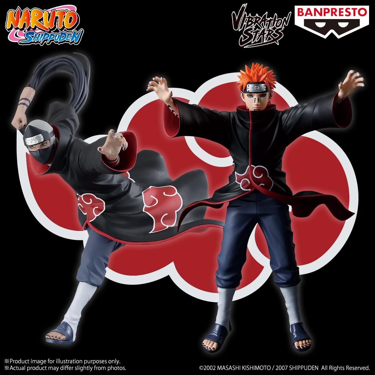 Banpresto Naruto Shippuden Kakuzu (A) – Vibration Stars Figure, 5.9-Inch Display Piece