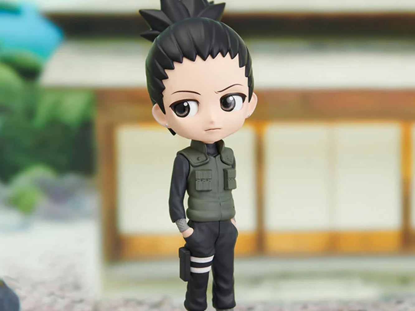 Banpresto Naruto Shippuden Nara Shikamaru Ver. A Q posket Figure | Bandai Spirits