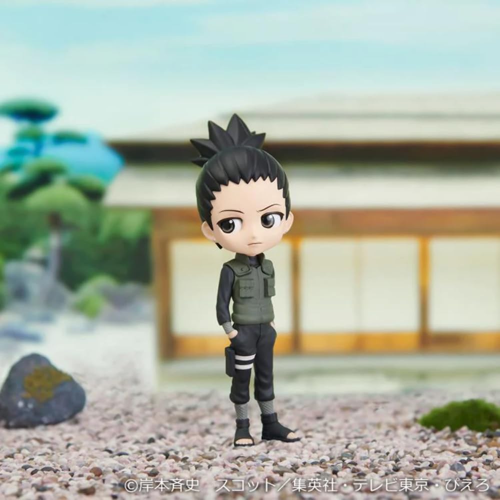 Banpresto Naruto Shippuden Nara Shikamaru Ver. A Q posket Figure | Bandai Spirits