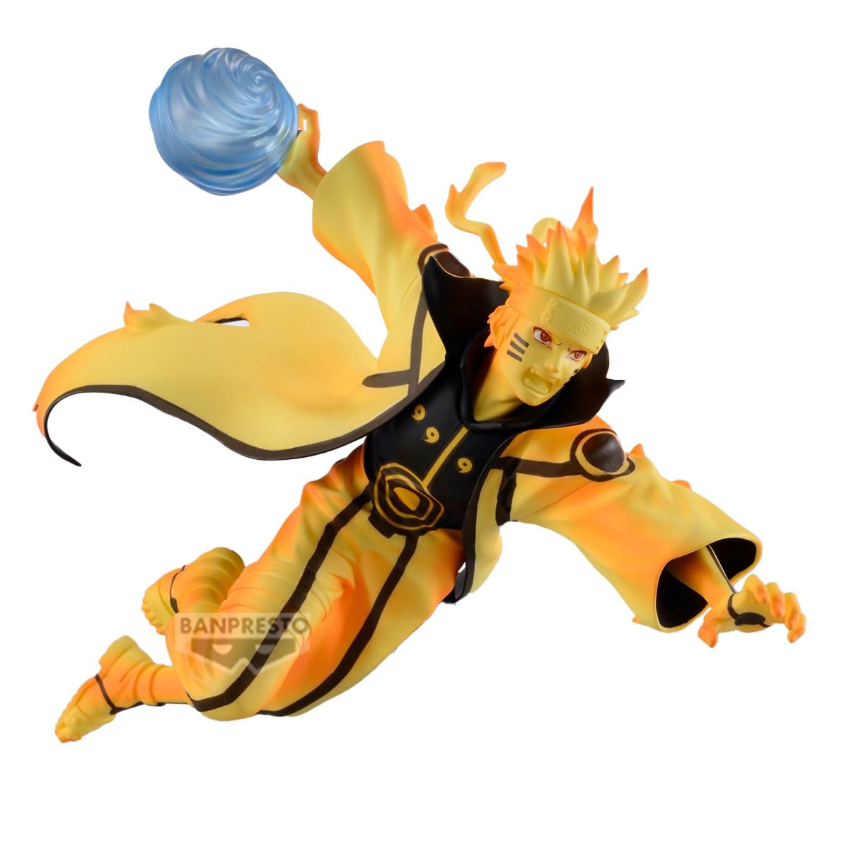 Banpresto Naruto Uzumaki Figure - Naruto Shippuden, 6.7-inch Tall, Officially Licensed