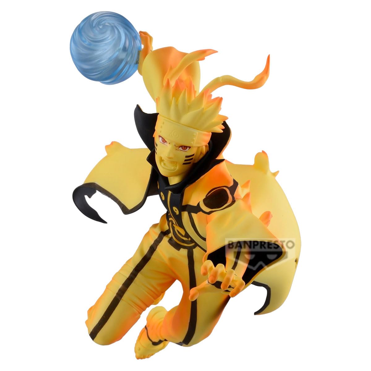 Banpresto Naruto Uzumaki Figure - Naruto Shippuden, 6.7-inch Tall, Officially Licensed
