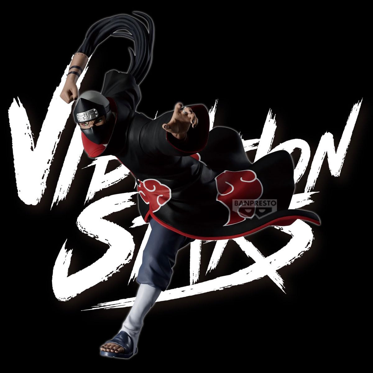 Banpresto Naruto Shippuden Kakuzu (A) – Vibration Stars Figure, 5.9-Inch Display Piece