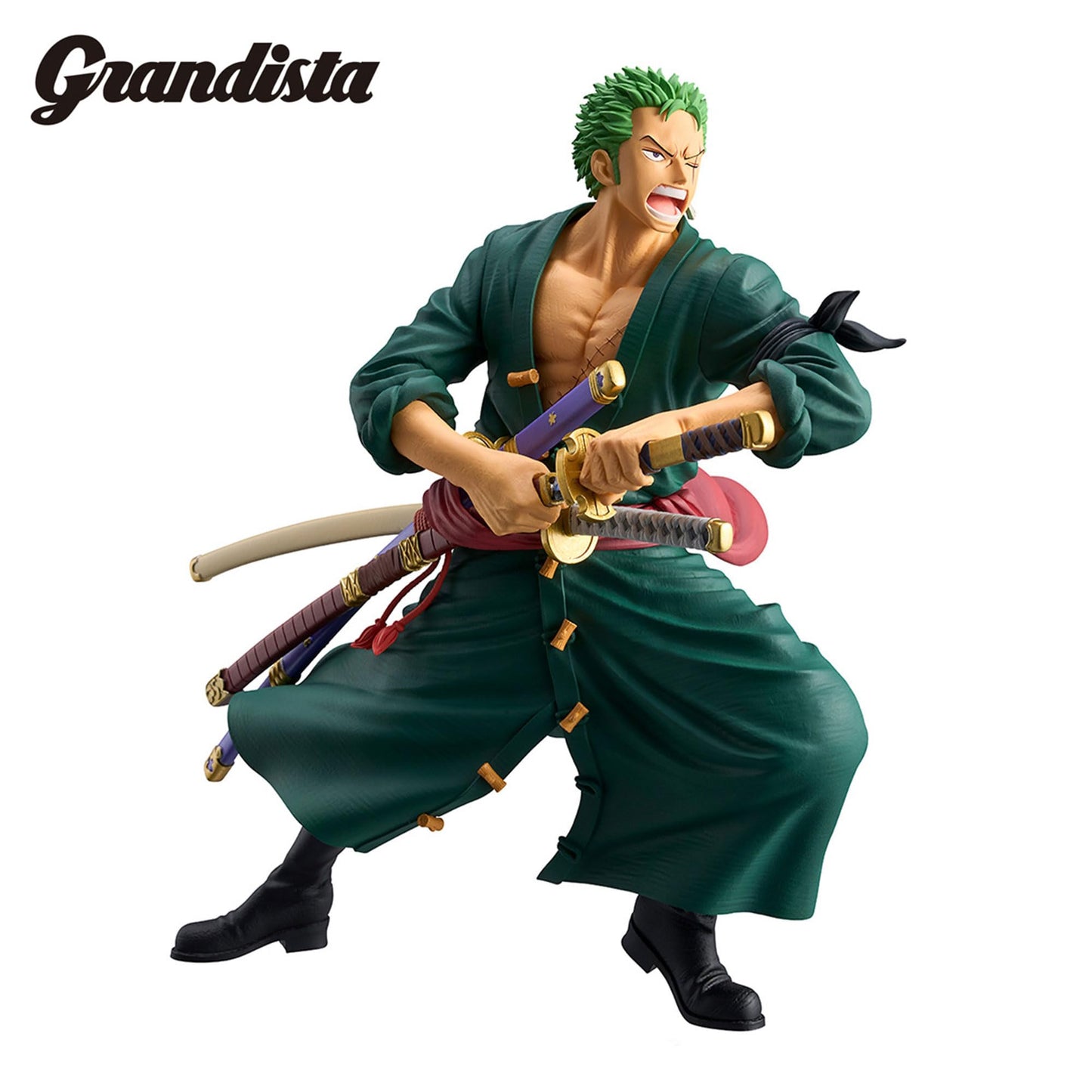 Banpresto One Piece Roronoa Zoro Grandista Figure | Official Bandai Spirits