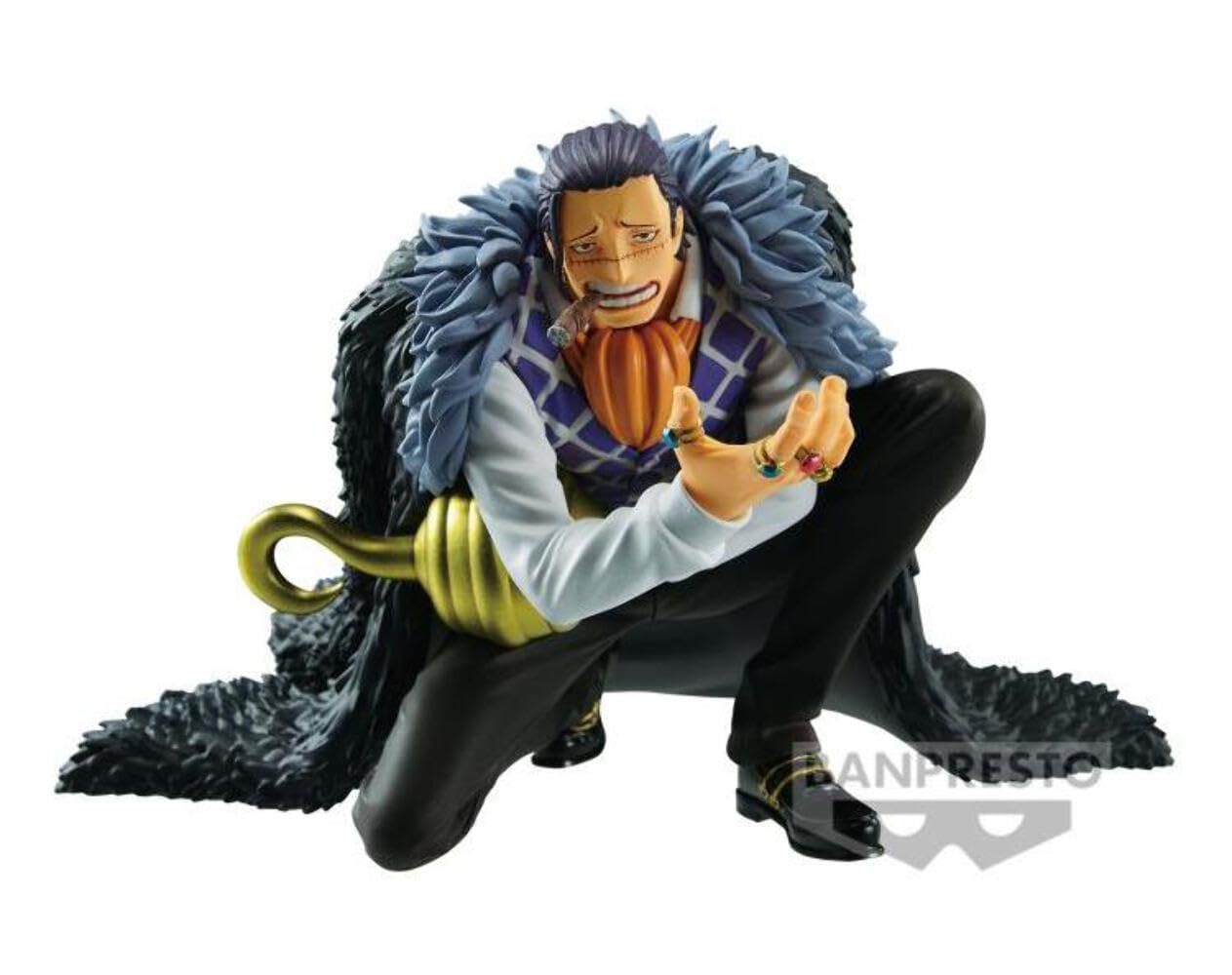 Banpresto One Piece Crocodile Figure | Battle Record Collection