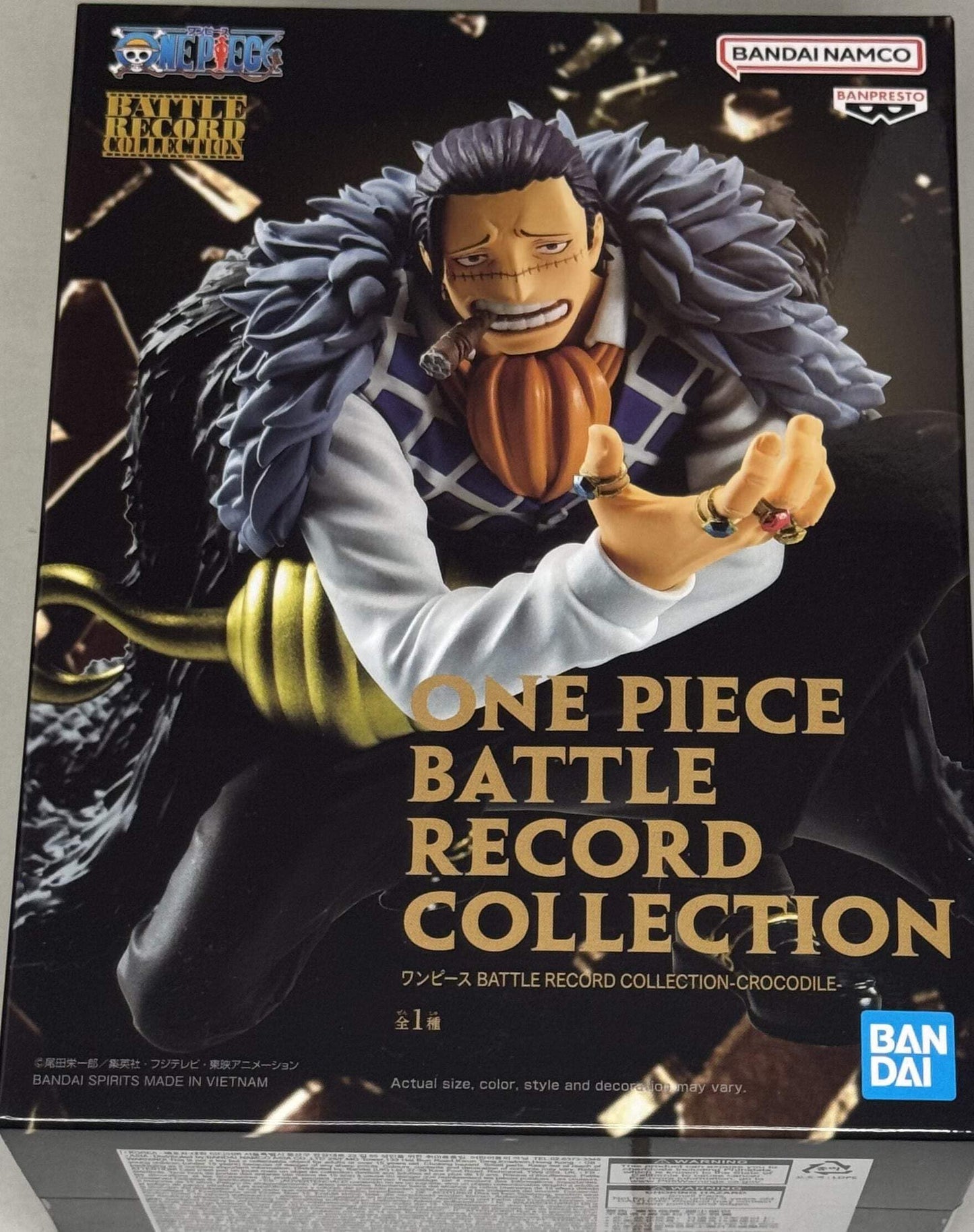 Banpresto One Piece Crocodile Figure | Battle Record Collection