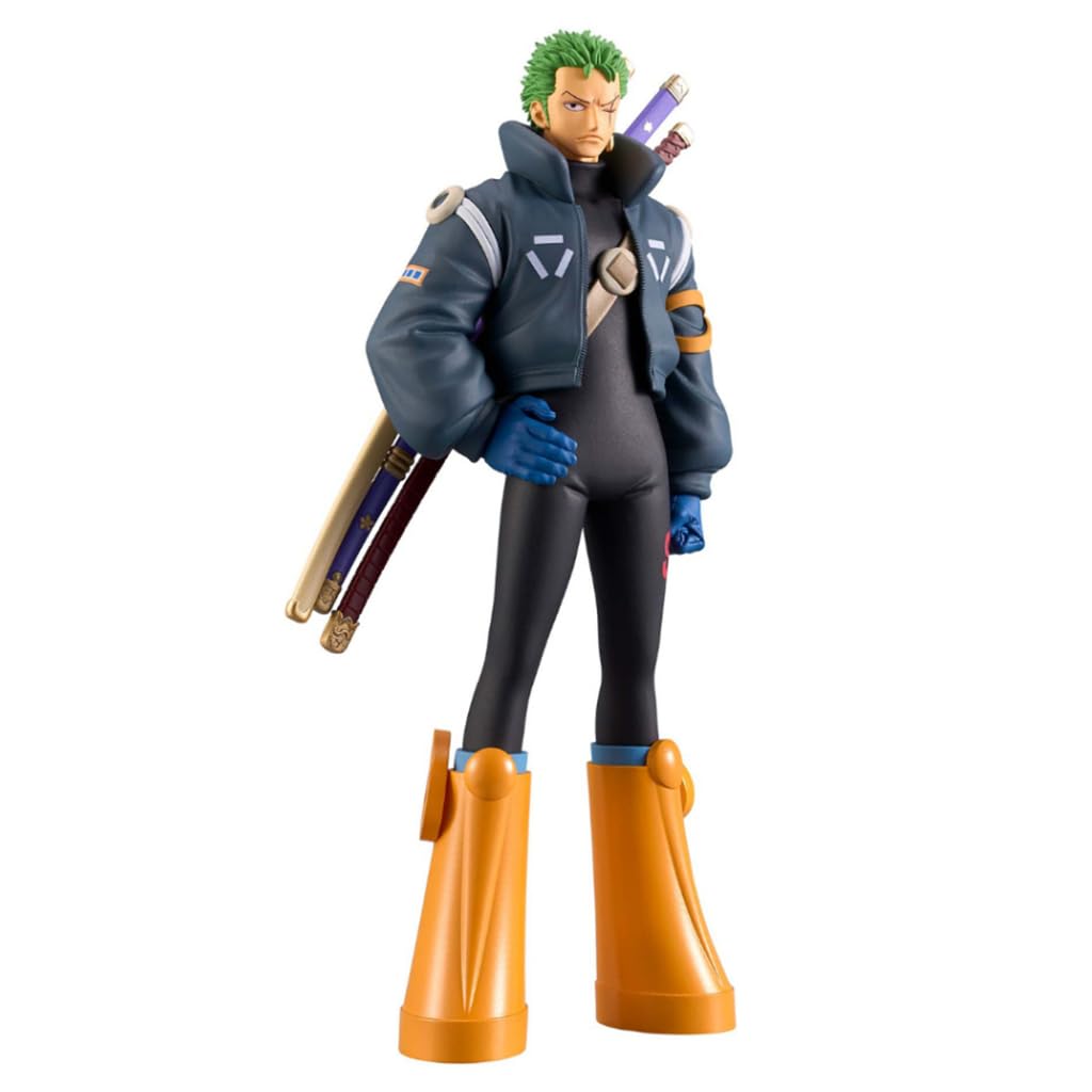 Banpresto One Piece Egghead Zoro DXF Grandline Series Figure – 6.7-inch Display Piece