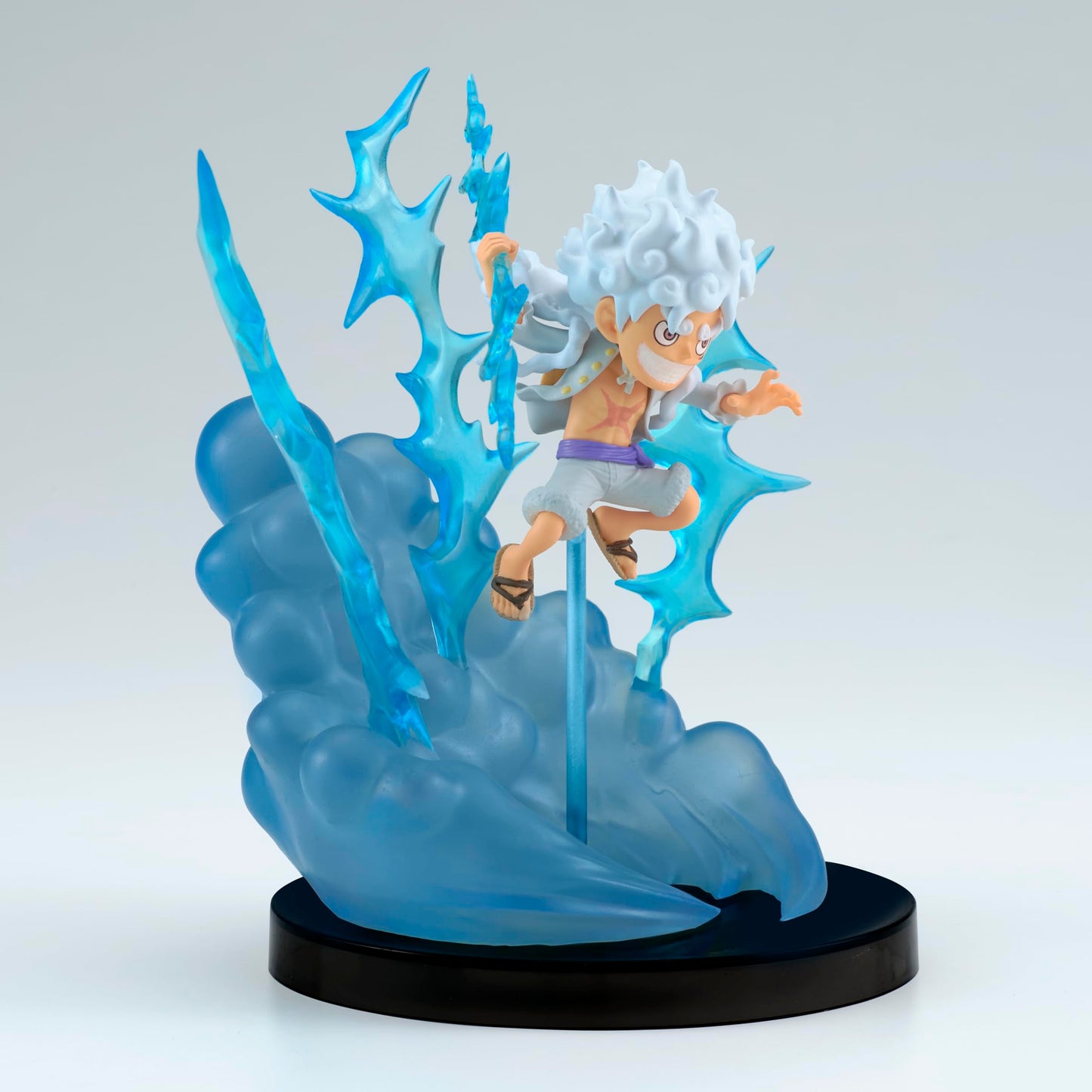Banpresto Monkey D. Luffy Gear 5 World Collectable Figure - 2.8 in Display