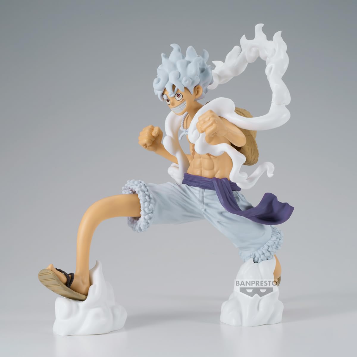 Banpresto One Piece Monkey D. Luffy Gear 5 Grandista Figure – 8.3-Inch Official Licensed Collectible
