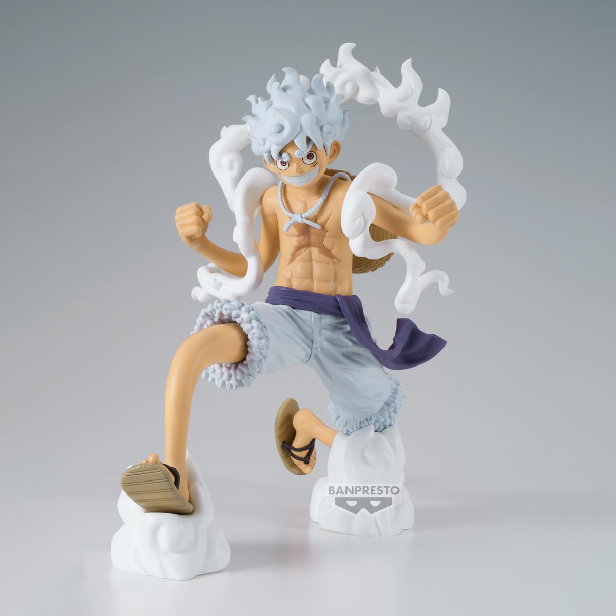 Banpresto One Piece Monkey D. Luffy Gear 5 Grandista Figure – 8.3-Inch Official Licensed Collectible