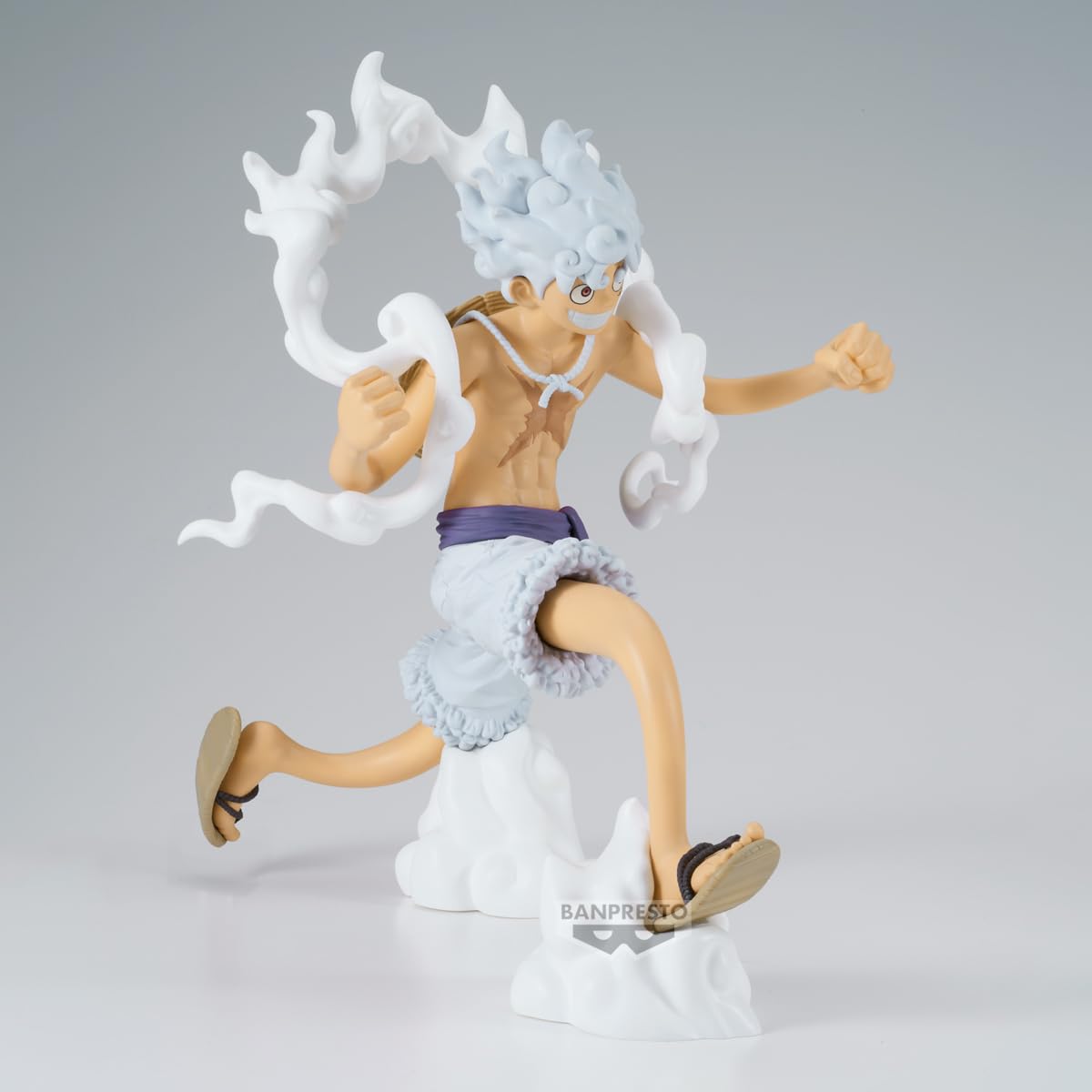 Banpresto One Piece Monkey D. Luffy Gear 5 Grandista Figure – 8.3-Inch Official Licensed Collectible