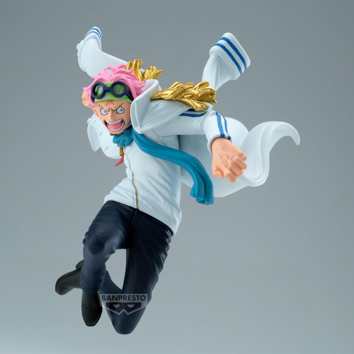 Banpresto One Piece Koby Battle Record Collection Figure - 4.7-Inch Officially Licensed