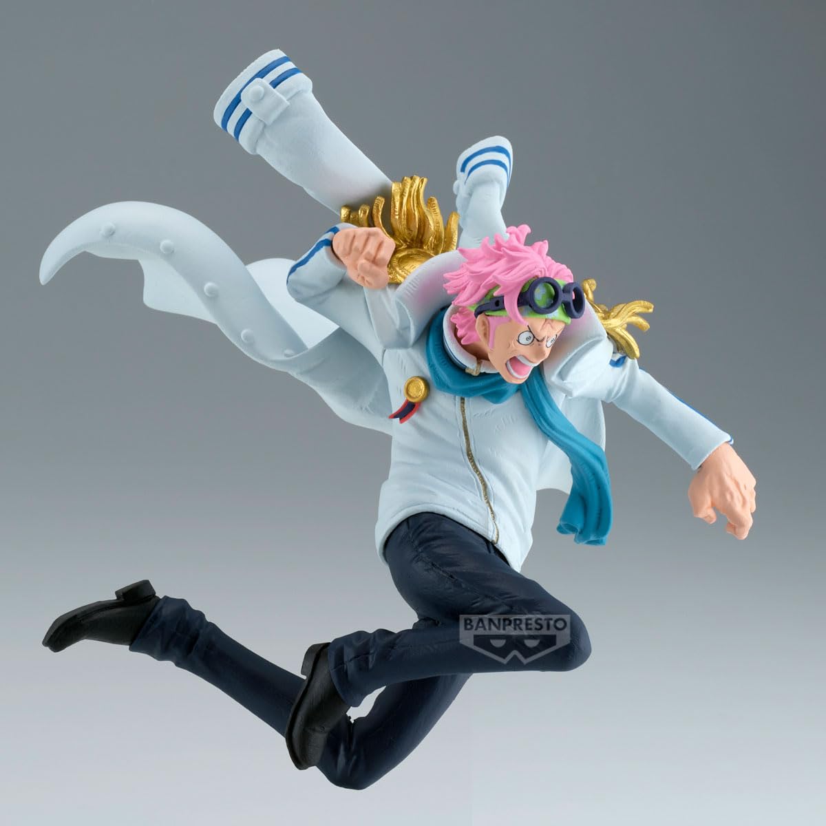 Banpresto One Piece Koby Battle Record Collection Figure - 4.7-Inch Officially Licensed