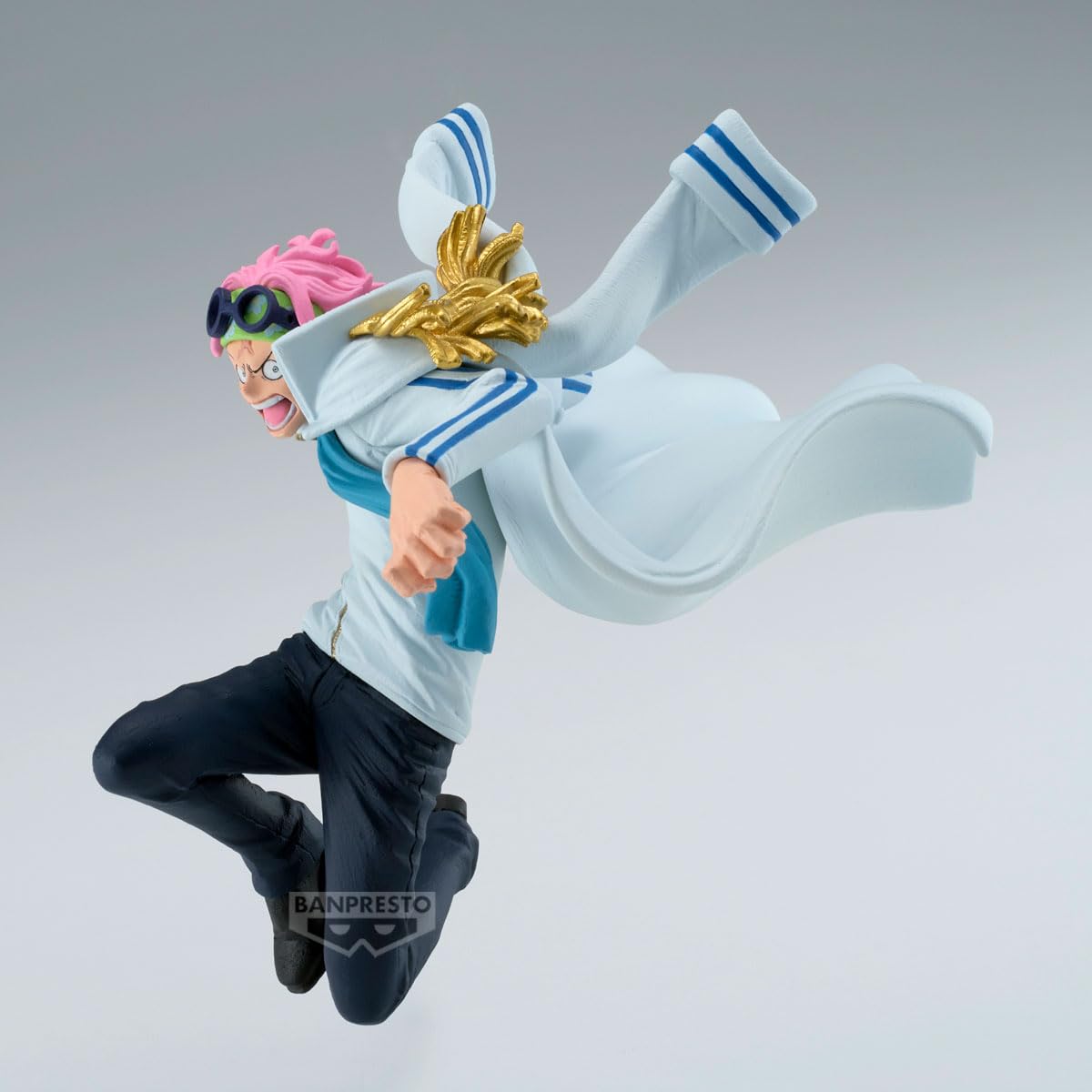 Banpresto One Piece Koby Battle Record Collection Figure - 4.7-Inch Officially Licensed
