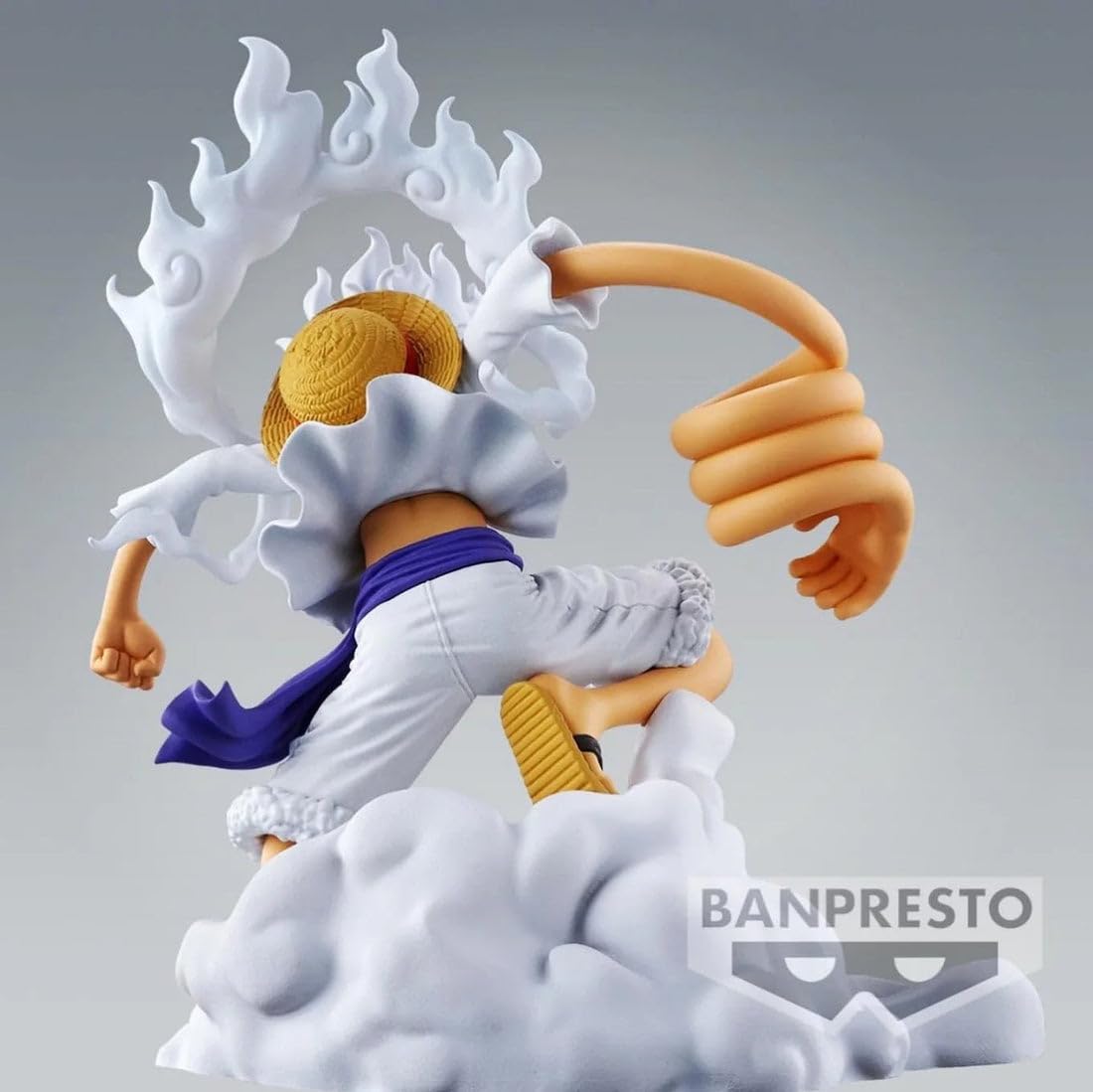 Banpresto One Piece Luffy Gear 5 12cm Figure – Collectible Display