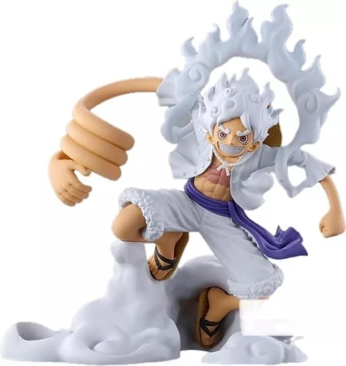 Banpresto One Piece Luffy Gear 5 12cm Figure – Collectible Display