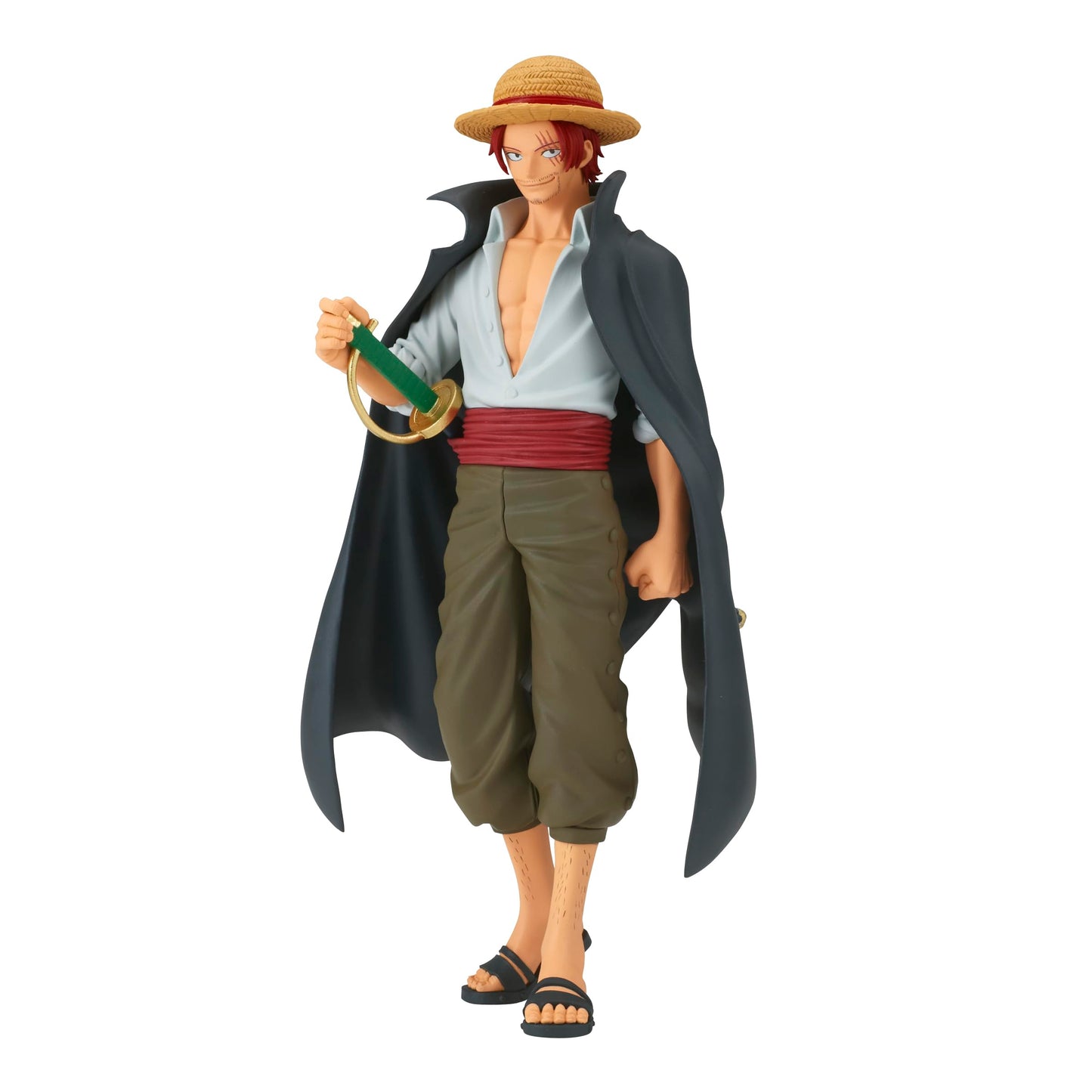 Banpresto DXF The Grandline Series Shanks Figure - 6.7-inch One Piece Collectible | Official Bandai Spirits