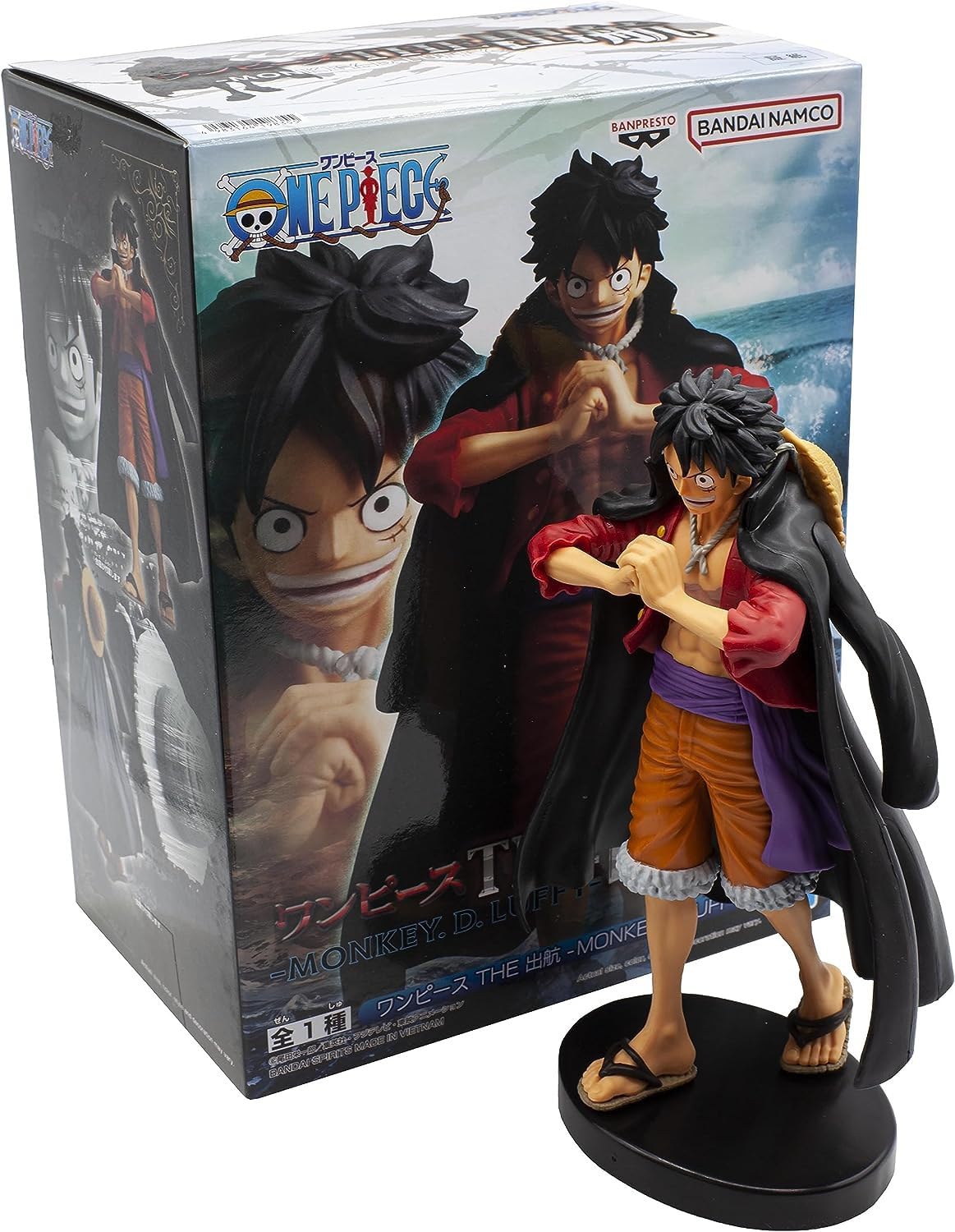 Banpresto - One Piece The Shukko Monkey D. Luffy Statue | Collectible Figure