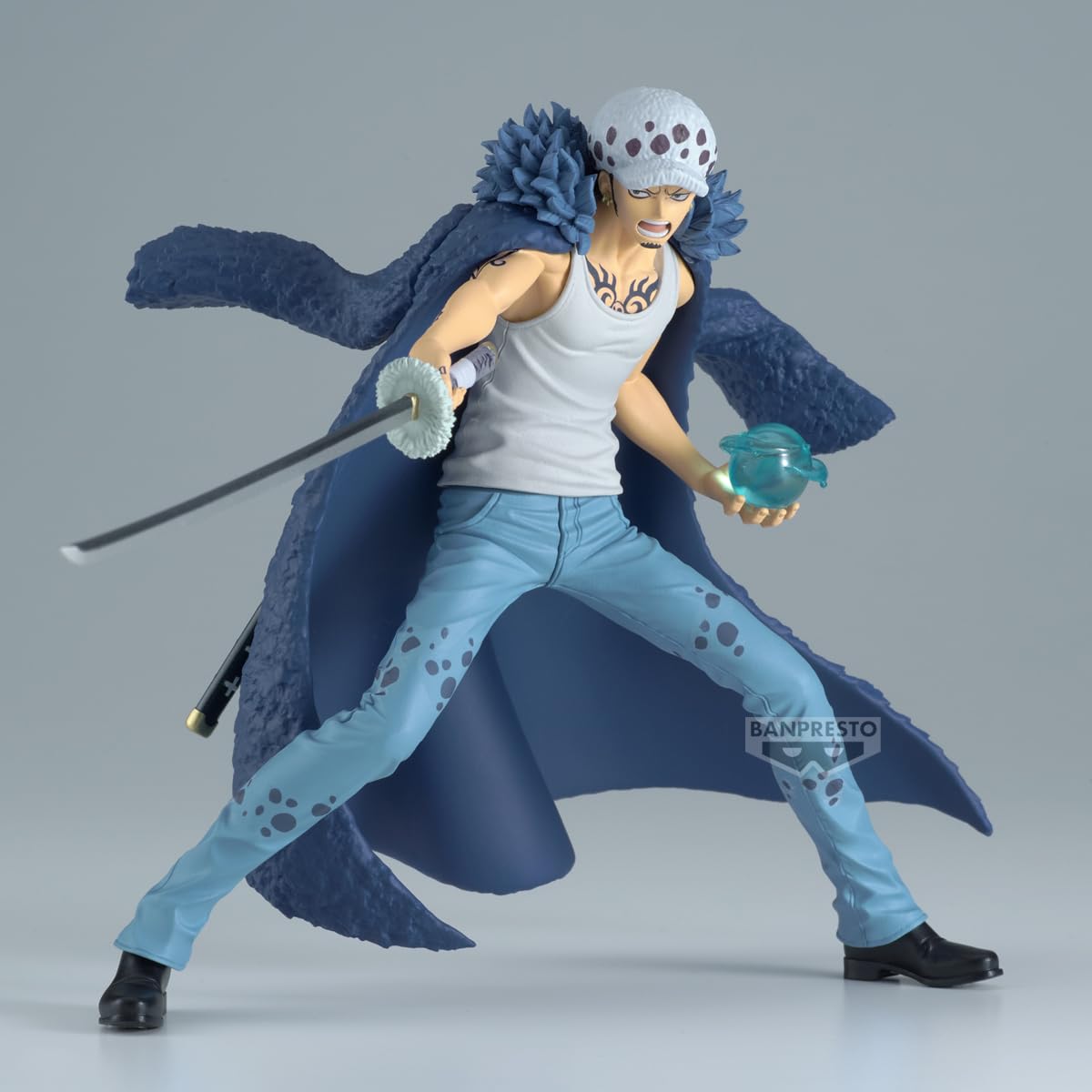 Banpresto One Piece Trafalgar Law II Battle Record Figure – 5.9 Inch Official Licensed Collectible