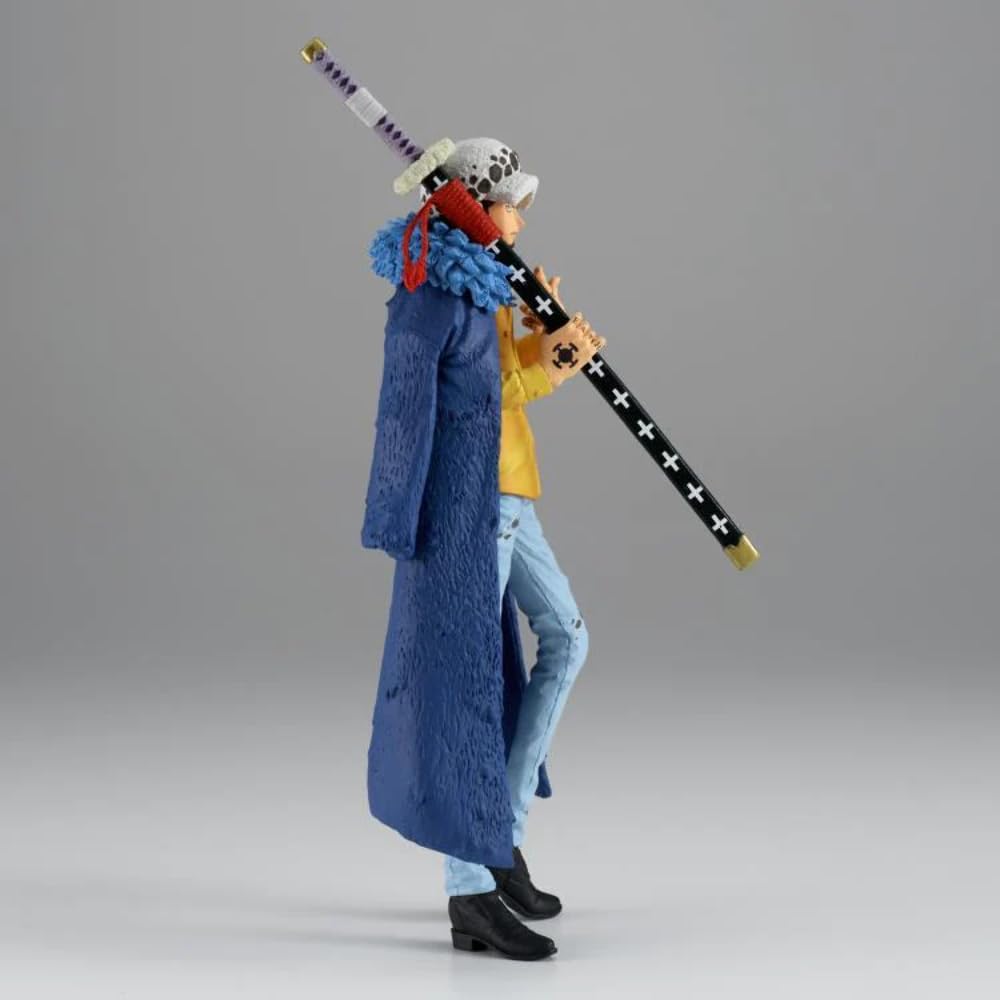 Banpresto One Piece Trafalgar Law Wanokuni King of Artist Figure - 9-Inch Display