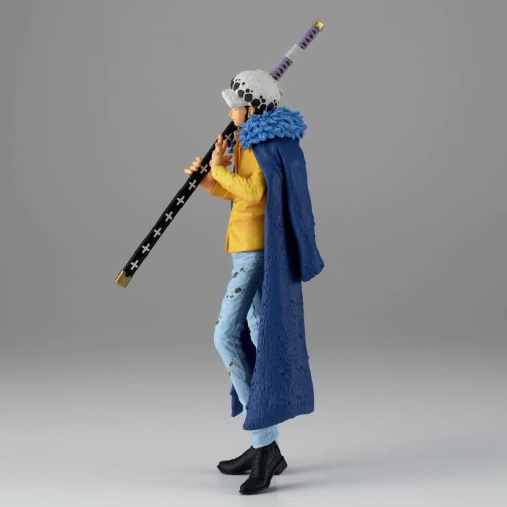 Banpresto One Piece Trafalgar Law Wanokuni King of Artist Figure - 9-Inch Display