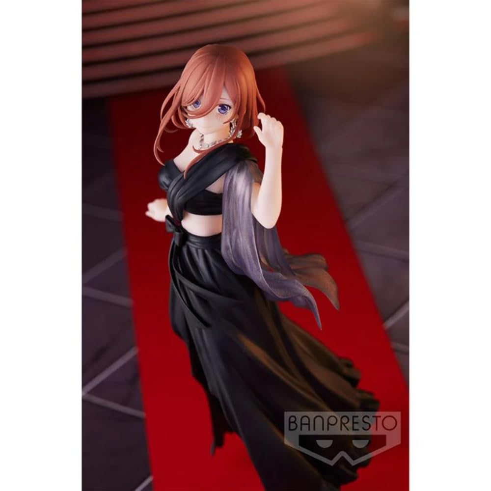 Banpresto The Quintessential Quintuplets FF Kyunties Miku Nakano Figure – Official Licensed