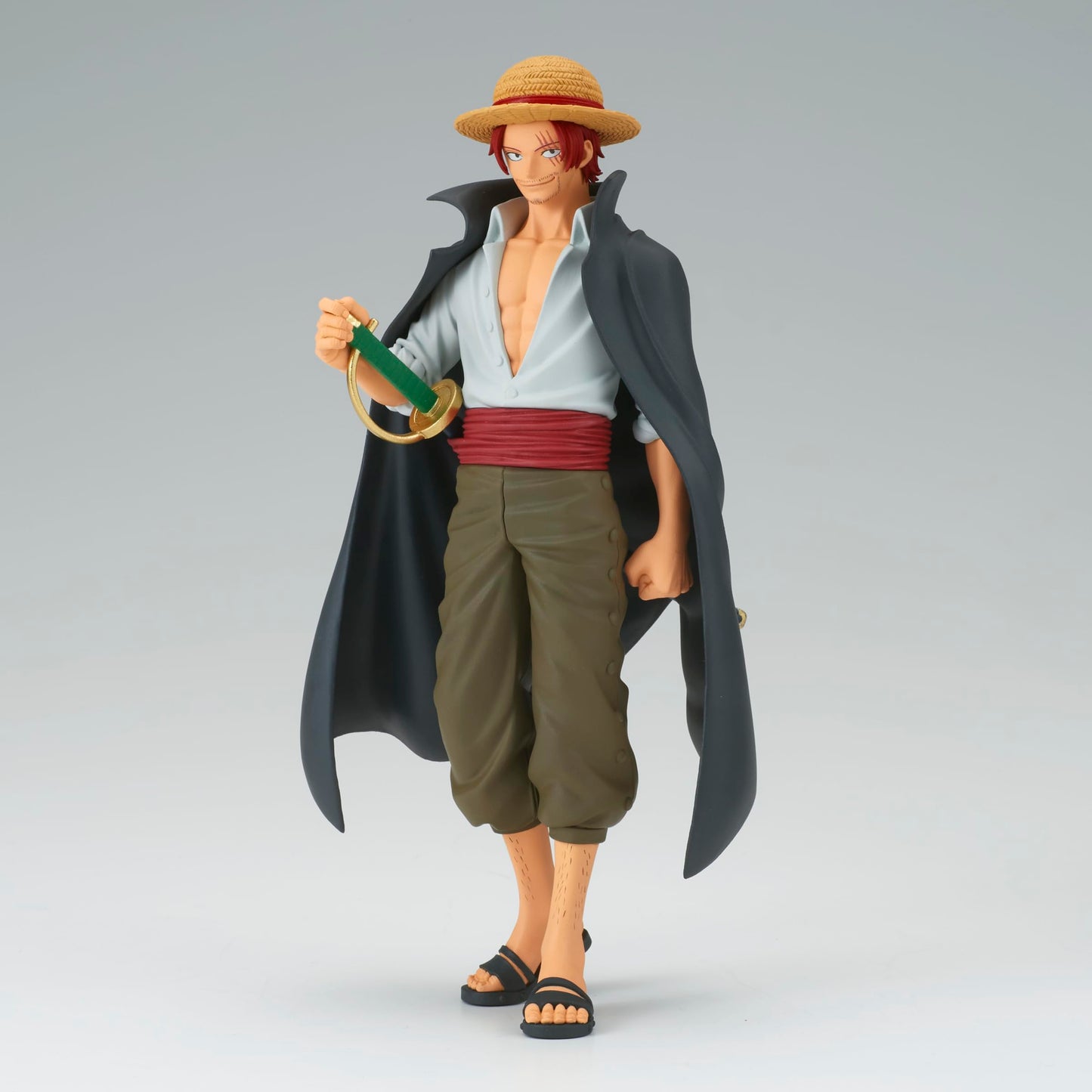 Banpresto DXF The Grandline Series Shanks Figure - 6.7-inch One Piece Collectible | Official Bandai Spirits