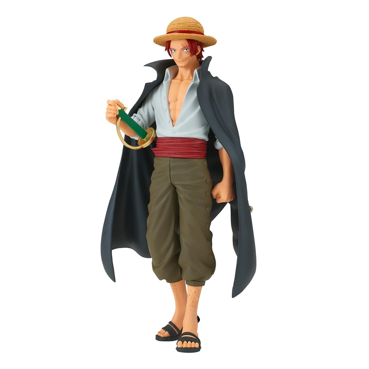 Banpresto DXF The Grandline Series Shanks Figure - 6.7-inch One Piece Collectible | Official Bandai Spirits