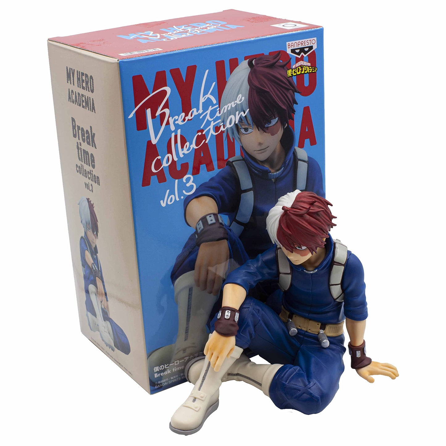 Banpresto My Hero Academia Break Time Collection Vol.3 Todoroki Shoto – Official Licensed Figure