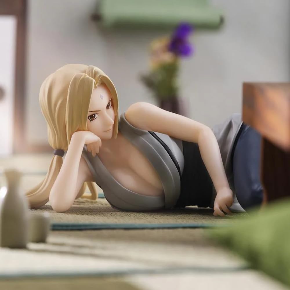 Banpresto Naruto Shippuden Tsunade Relax Time Figure – 15 cm