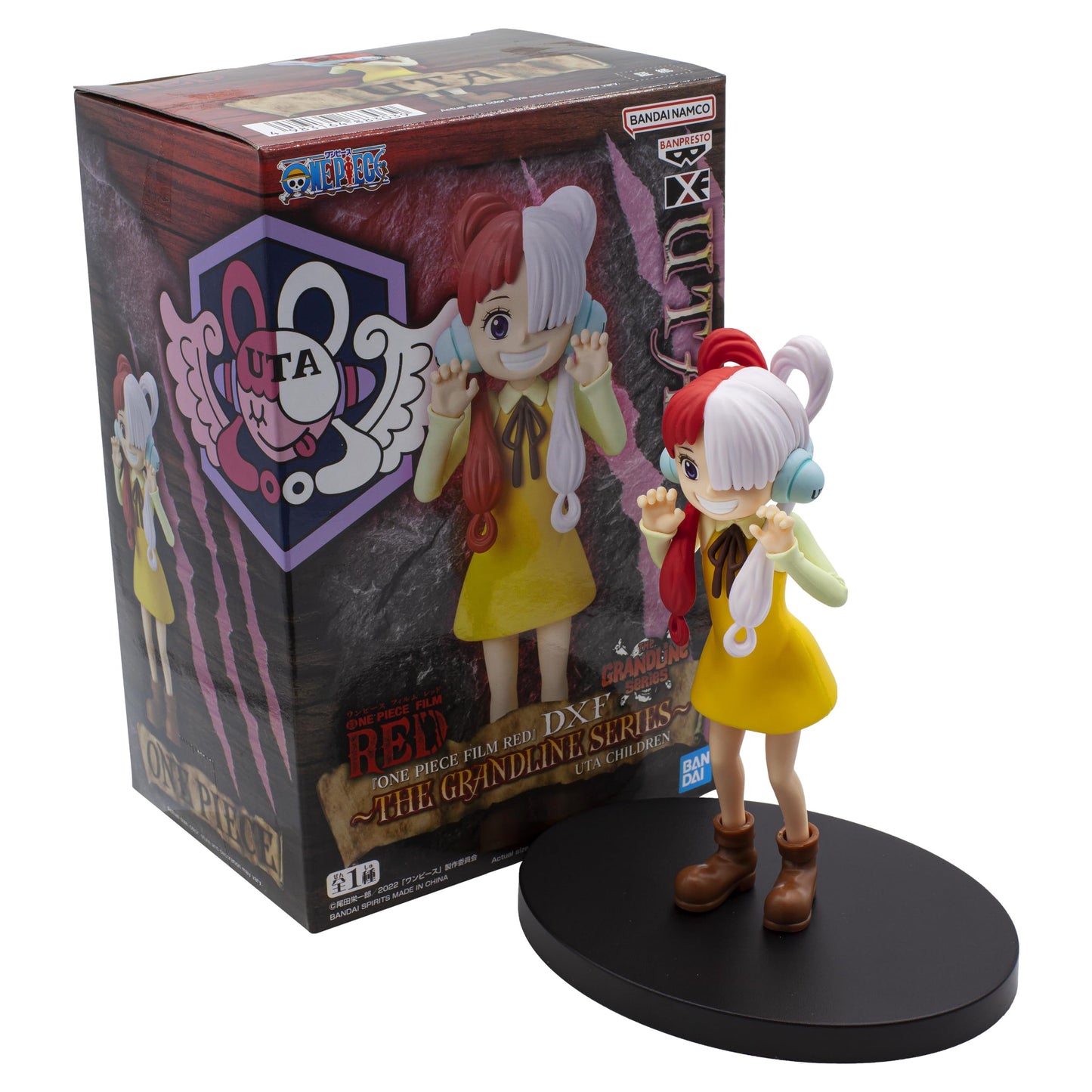 Banpresto DXF Uta Children Figure – One Piece Film Red Grandline Series 4.7in