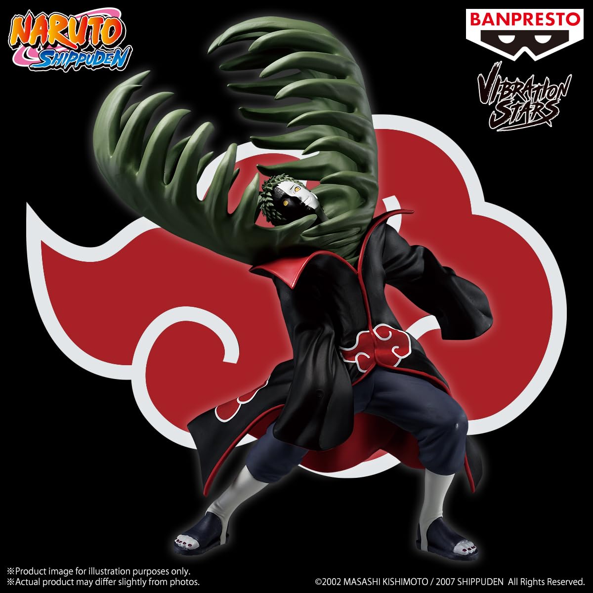 Banpresto Naruto Shippuden Zetsu (ver. A) – Vibration Stars Figure, 5.9-Inch | Officially Licensed