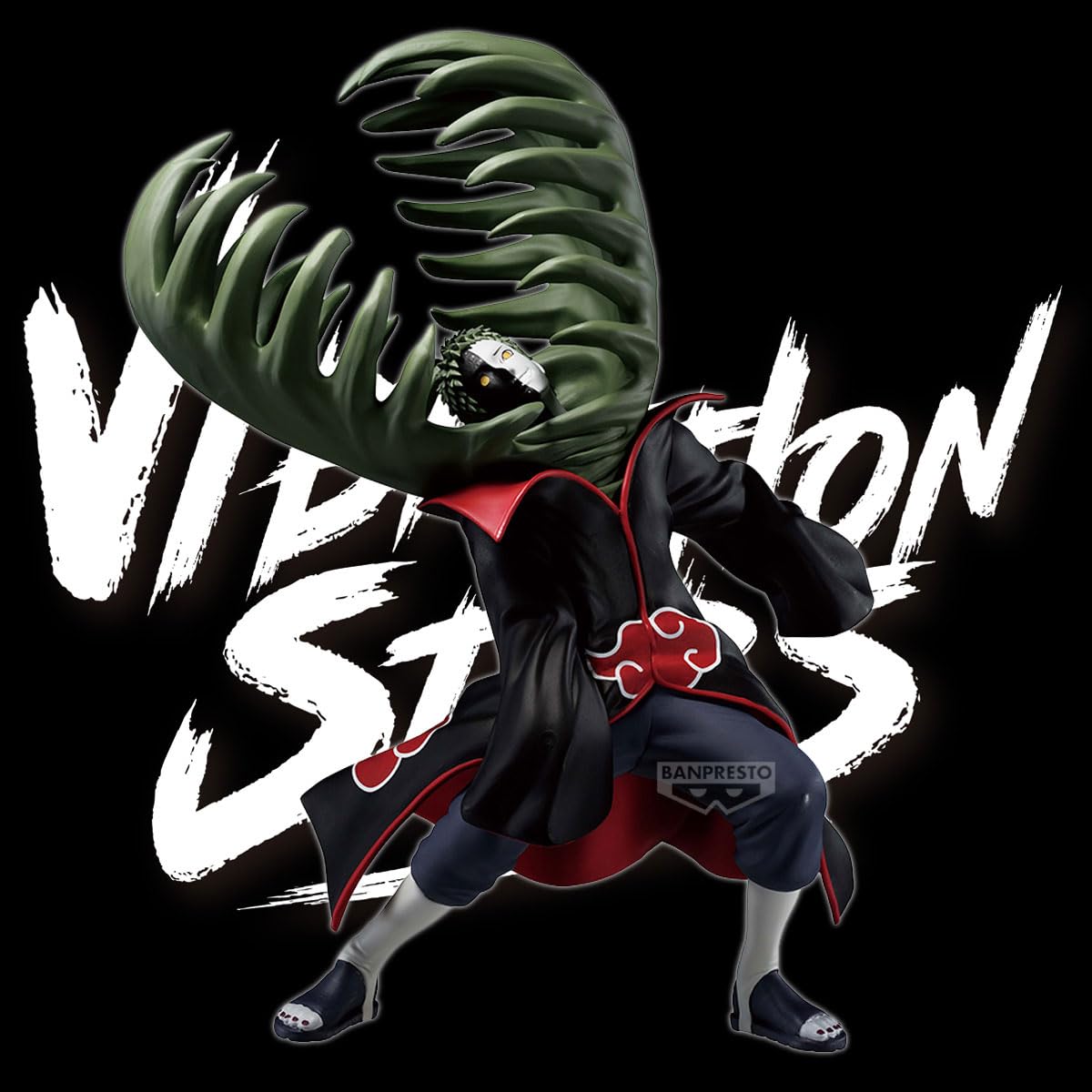 Banpresto Naruto Shippuden Zetsu (ver. A) – Vibration Stars Figure, 5.9-Inch | Officially Licensed