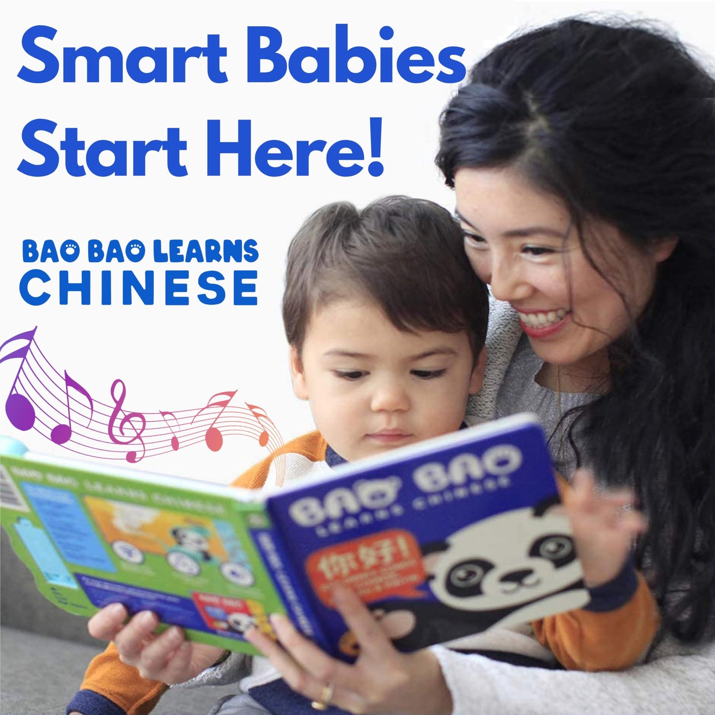 Bao Bao Learns Chinese Vol. 2 – Bilingual Chinese Baby Book with Sound and Pinyin