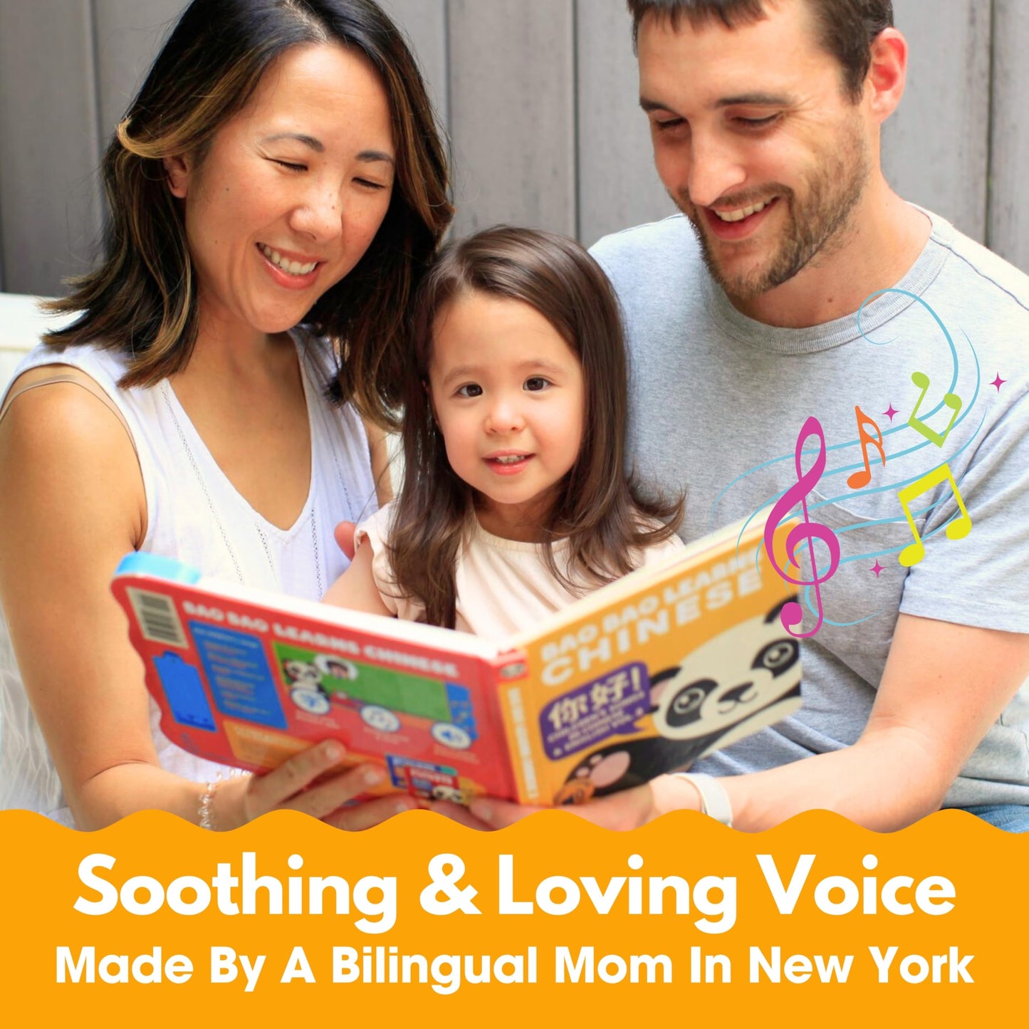 Bao Bao Learns Chinese Vol. 3 – Bilingual Mandarin Board Book with Sound for Toddlers