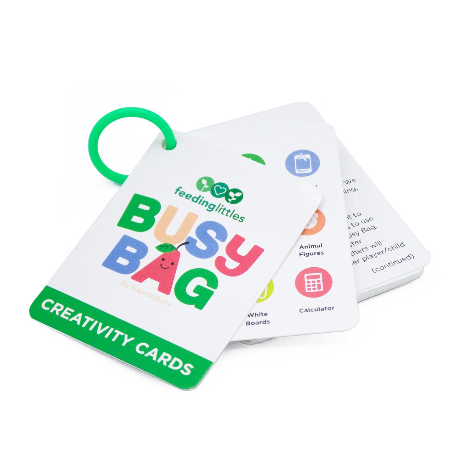 BapronBaby Feeding Littles Busy Bag (Sage Checkerboard) – Toddler Travel Activity Kit for Ages 3+