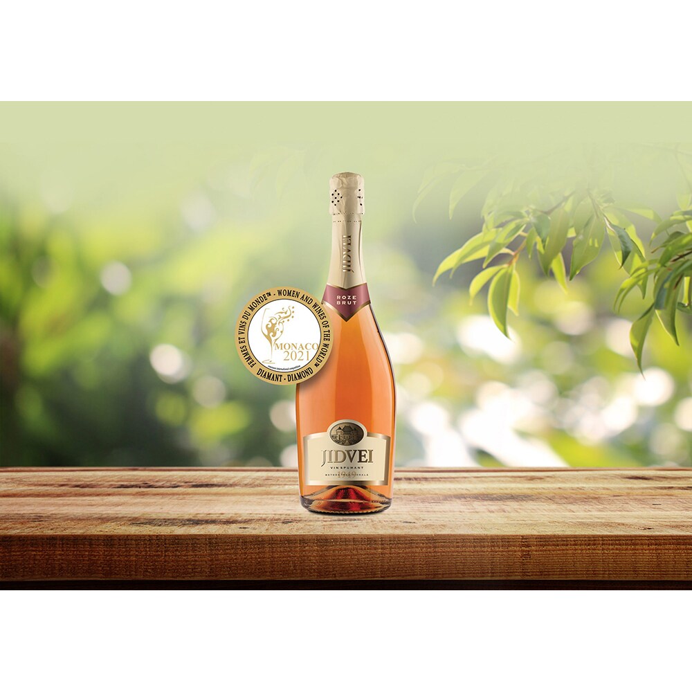 Jidvei Brut Rose Sparkling Wine