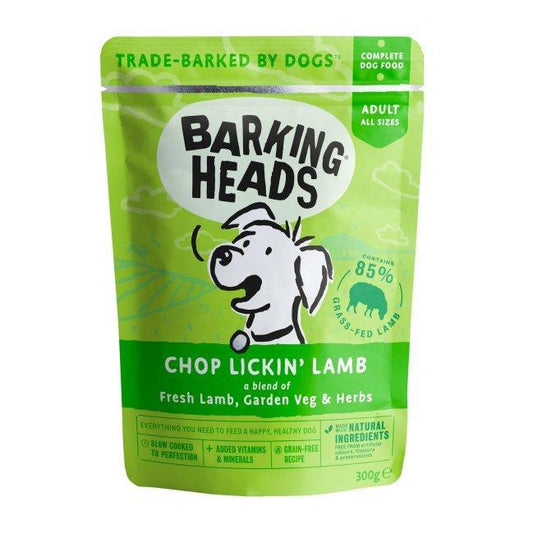 Barking Head Wet Chop Lamb 10x300g
