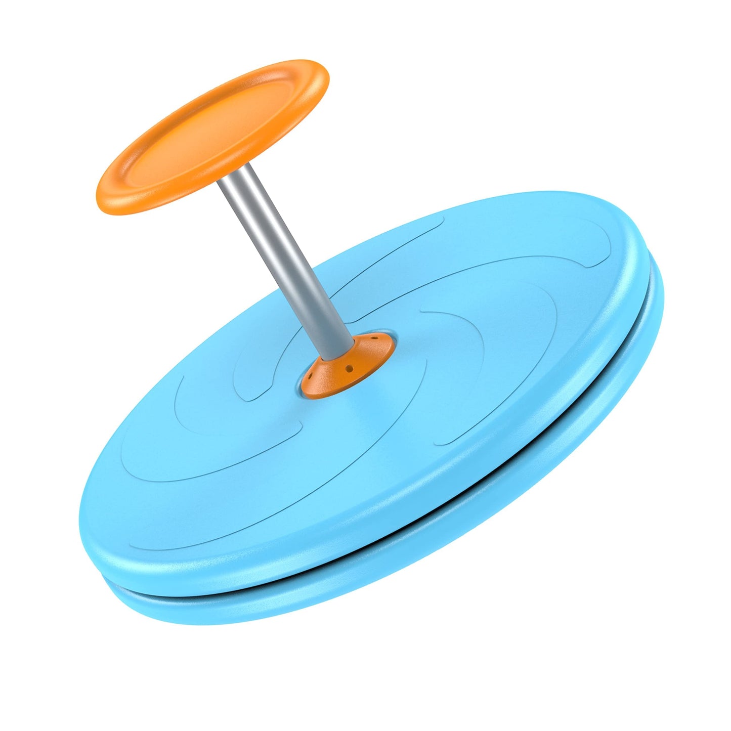 BARNEY KAITE BS Spinner-X Seated Spinner – Bigger, Durable Sit-and-Spin Toy for Kids 3+ (Blue)