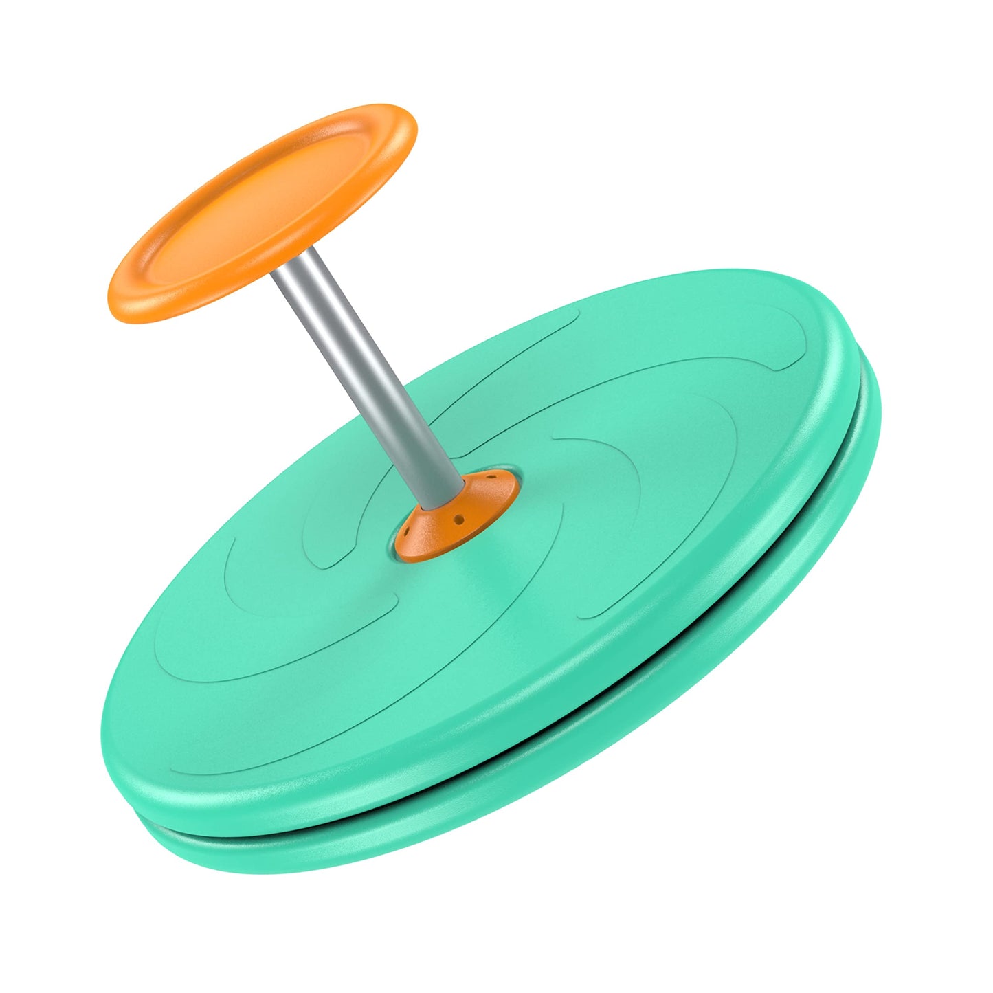 BARNEY KAITE BS Spinner-X Seated Spinner Toy for Kids 3+ — Bigger Size, Durable Green