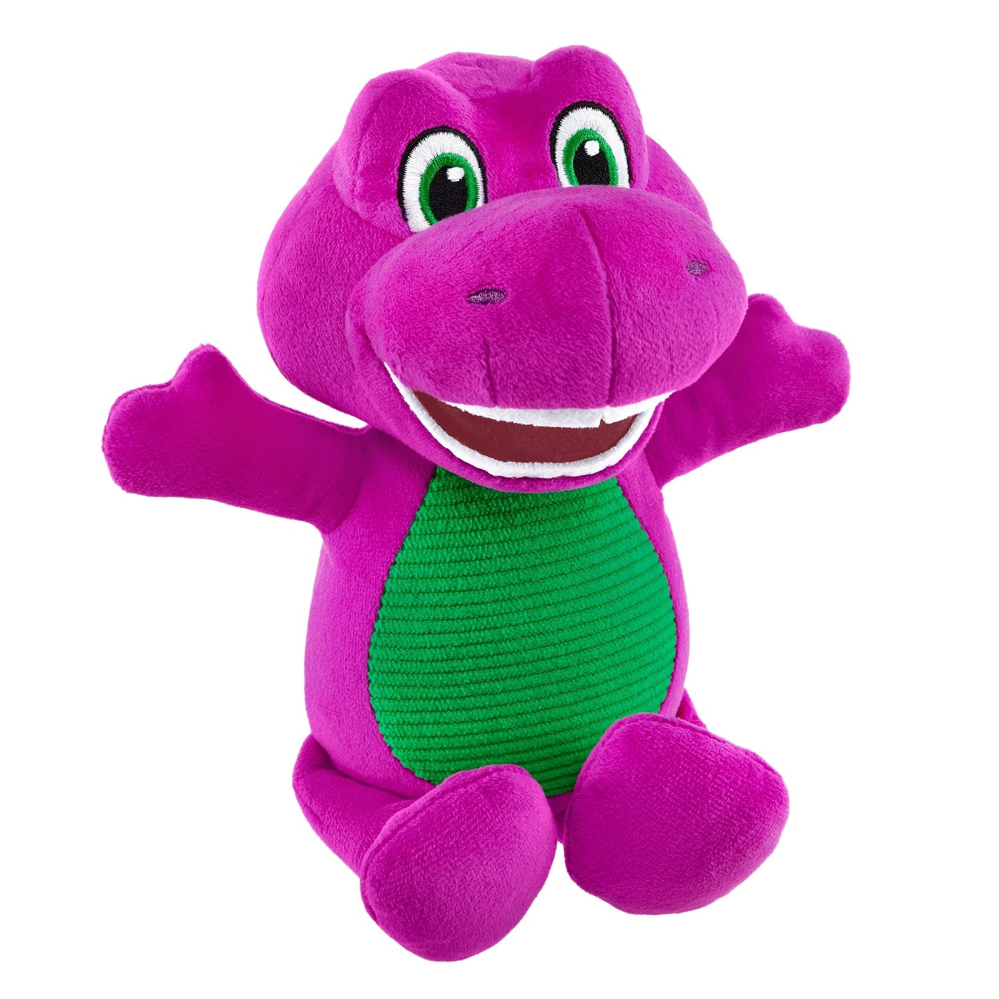 Barney's World 8-Inch Barney Plush Dinosaur - Toddler Toy for Preschool Play
