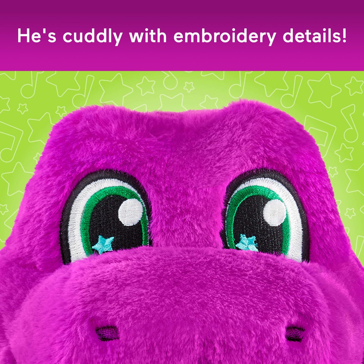 Barney’s World Toddler Toys by Fisher-Price - 10.5-Inch Sing-Along Plush