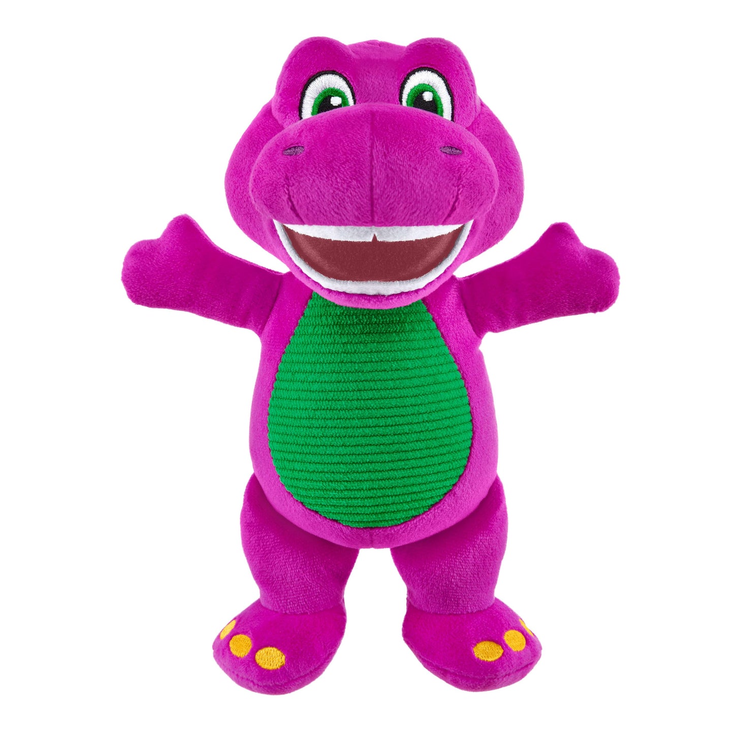 Barney's World 8-Inch Barney Plush Dinosaur - Toddler Toy for Preschool Play