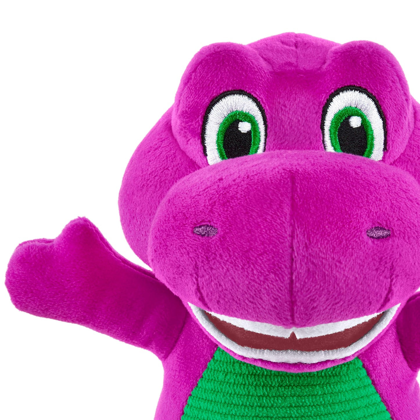 Barney's World 8-Inch Barney Plush Dinosaur - Toddler Toy for Preschool Play
