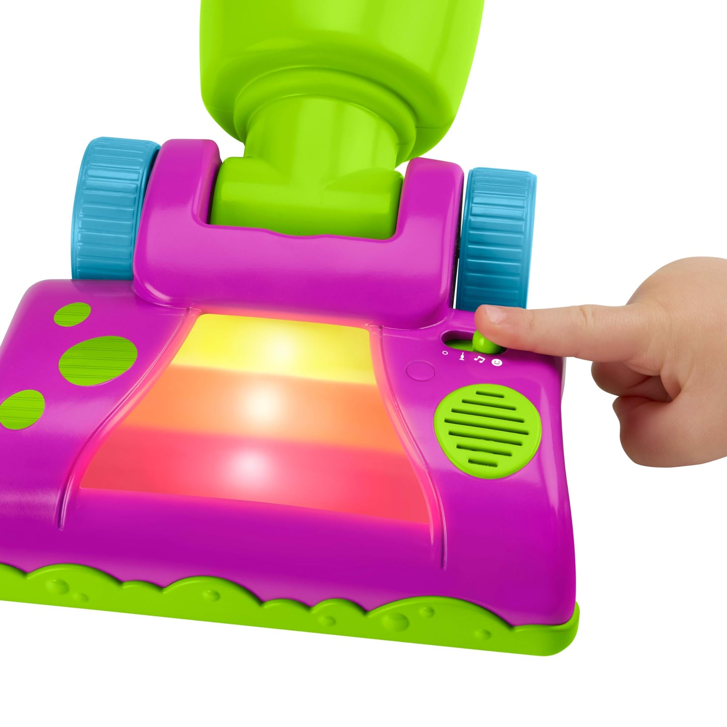 Barney’s World Toddler Clean Up Vacuum – Push-Along Toy with Lights & 65+ Songs