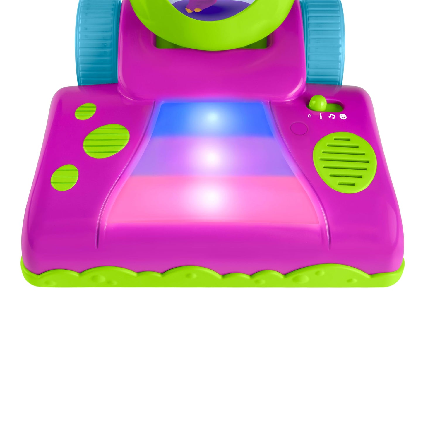 Barney’s World Toddler Clean Up Vacuum – Push-Along Toy with Lights & 65+ Songs