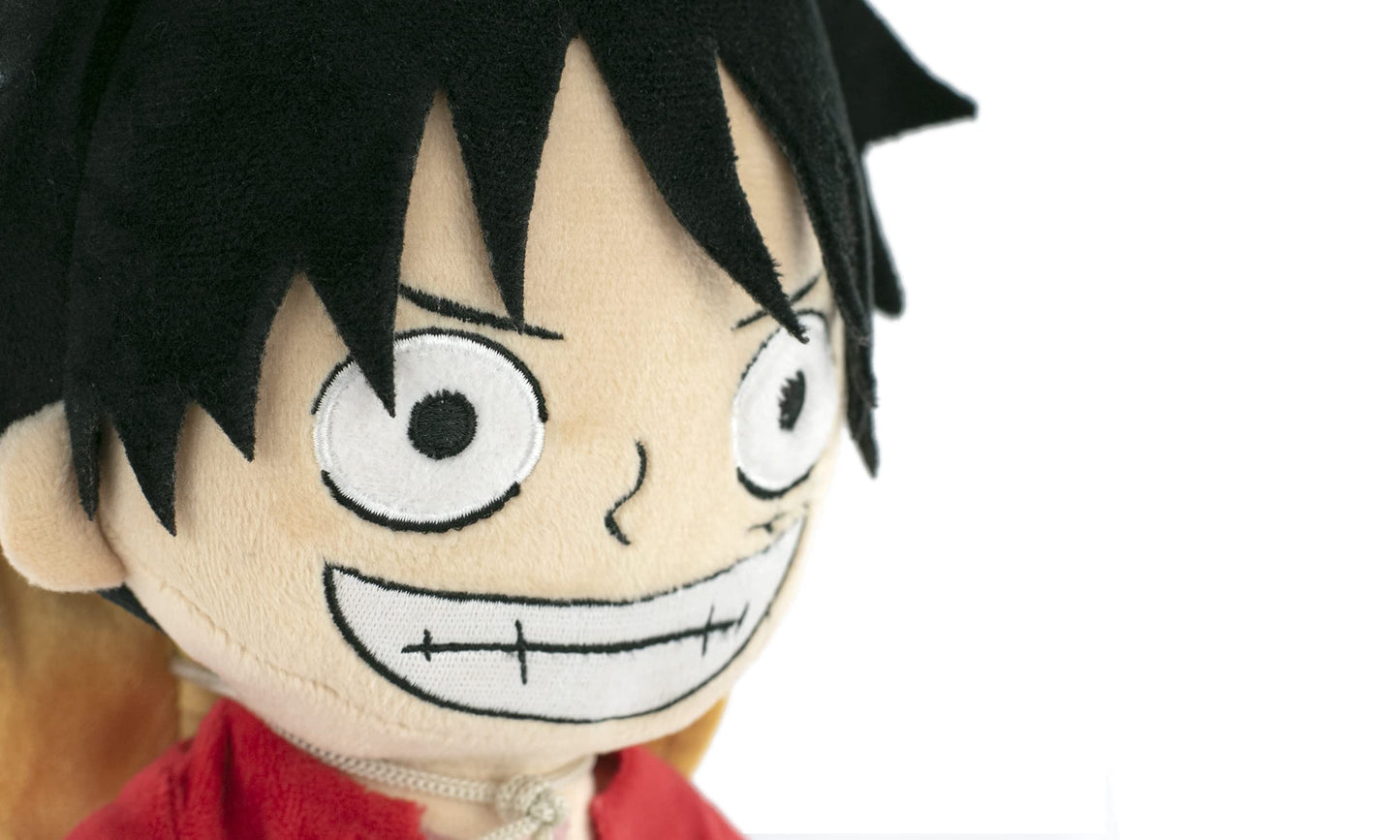 BARRADO One Piece Character Plush 28 cm – Luffy, Sanji, Zoro, Shanks – Super Soft Quality
