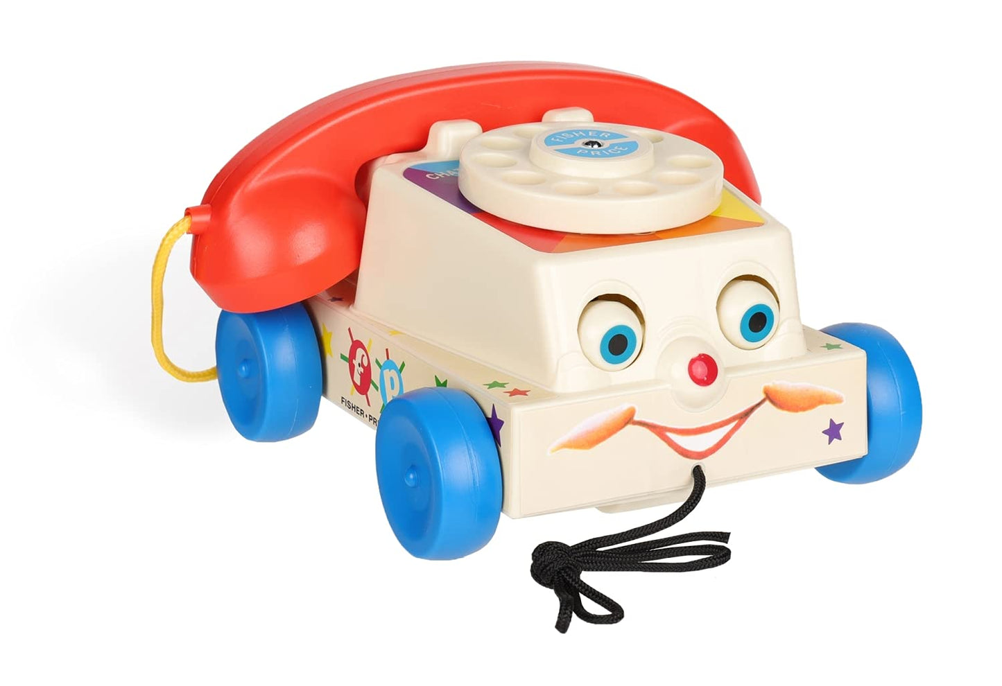 Basic Fun Fisher-Price Classics Retro Chatter Phone | Classic Pretend Play Toy